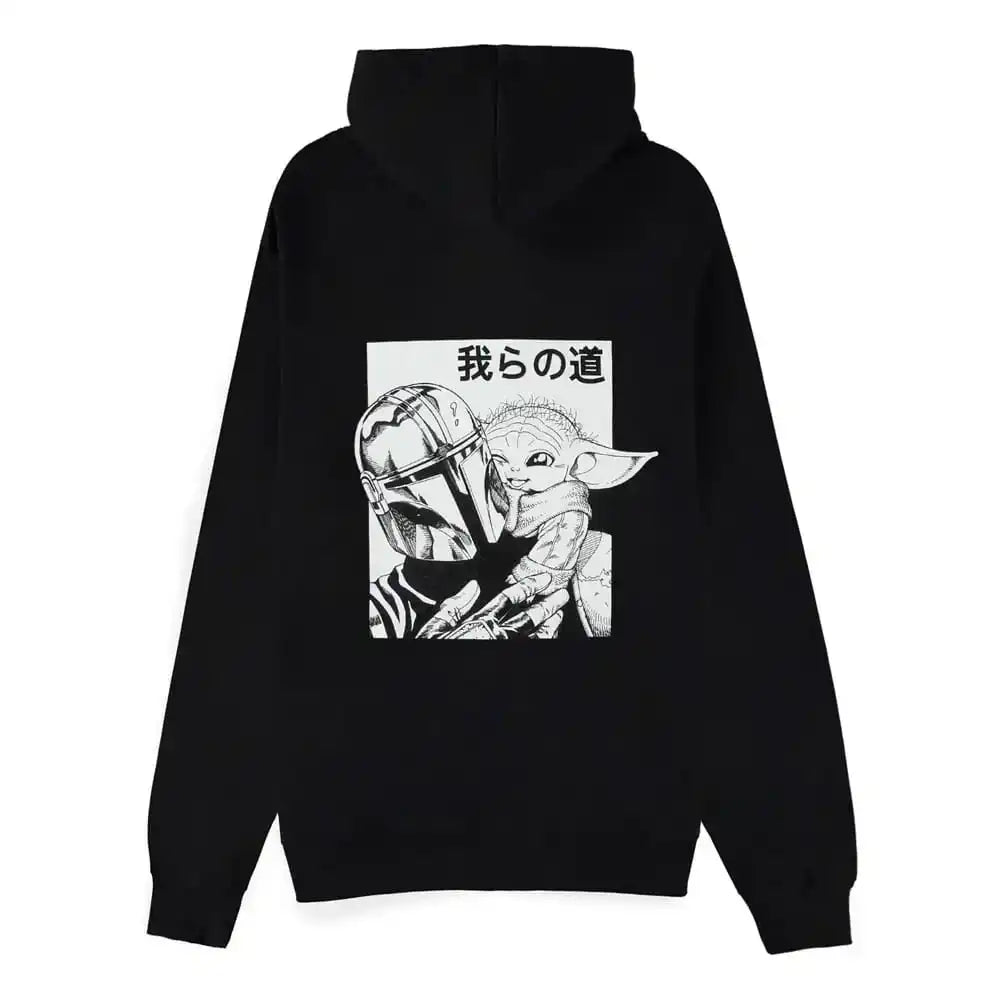 Star Wars The Mandalorian Kapuzenpullover mit Reißverschluß Grogu Größe M - Smalltinytoystore