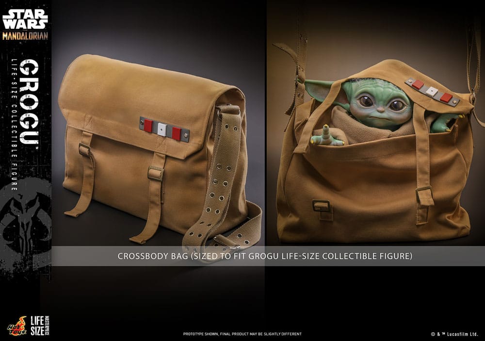 Star Wars The Mandalorian Life-Size Masterpiece Grogu 37 cm HOT TOYS - Smalltinytoystore