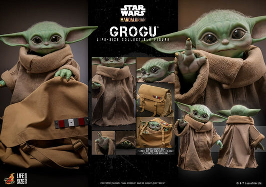 Star Wars The Mandalorian Life-Size Masterpiece Grogu 37 cm HOT TOYS - Smalltinytoystore