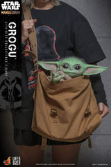 Star Wars The Mandalorian Life-Size Masterpiece Grogu 37 cm HOT TOYS - Smalltinytoystore