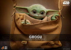 Star Wars The Mandalorian Life-Size Masterpiece Grogu 37 cm HOT TOYS - Smalltinytoystore
