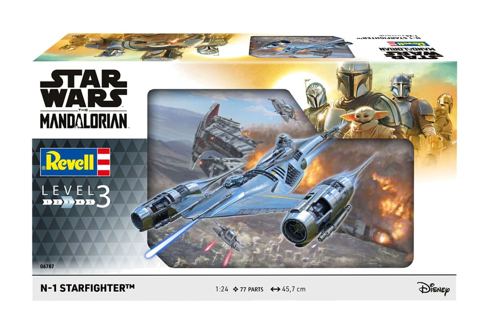 Star Wars: The Mandalorian Modellbausatz 1/24 N-1 Starfighter - Smalltinytoystore