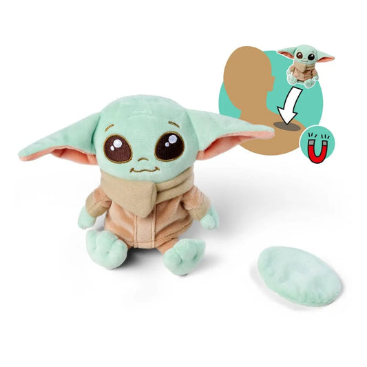 Star Wars The Mandalorian Plüschfigur Grogu Shoulder Rider 12 cm - Smalltinytoystore