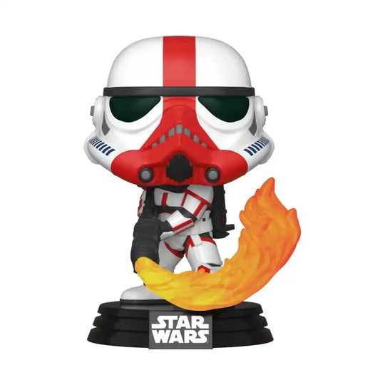 Star Wars The Mandalorian POP! TV Vinyl Figur Incinerator Stormtrooper 9 cm - Smalltinytoystore