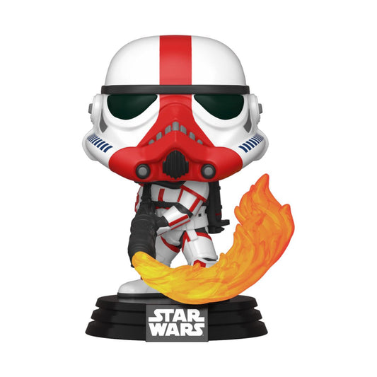 Star Wars The Mandalorian POP! TV Vinyl Figur Incinerator Stormtrooper 9 cm - Smalltinytoystore
