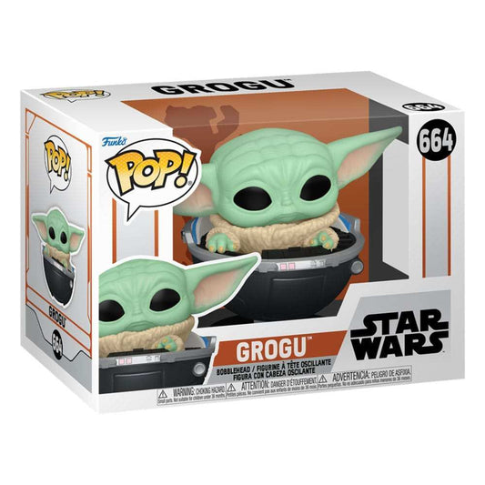 Star Wars: The Mandalorian POP! Vinyl Figur Grogu 9 cm - Smalltinytoystore