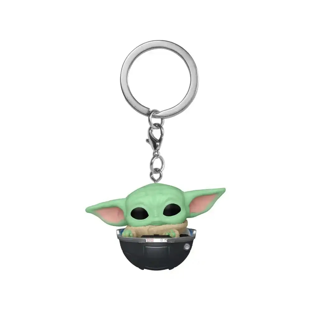 Star Wars: The Mandalorian POP! Vinyl Schlüsselanhänger 4 cm Grogu Display (12) - Smalltinytoystore