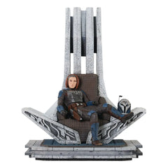 Star Wars: The Mandalorian Premier Collection Statue 1/7 Bo-Katan Kryze on Throne 35 cm - Smalltinytoystore