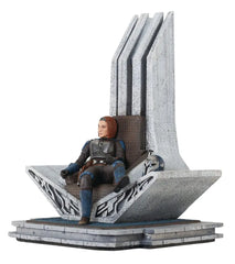 Star Wars: The Mandalorian Premier Collection Statue 1/7 Bo-Katan Kryze on Throne 35 cm - Smalltinytoystore