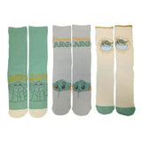 Star Wars The Mandalorian Socken 3er-Pack Grogu L-XL - Smalltinytoystore