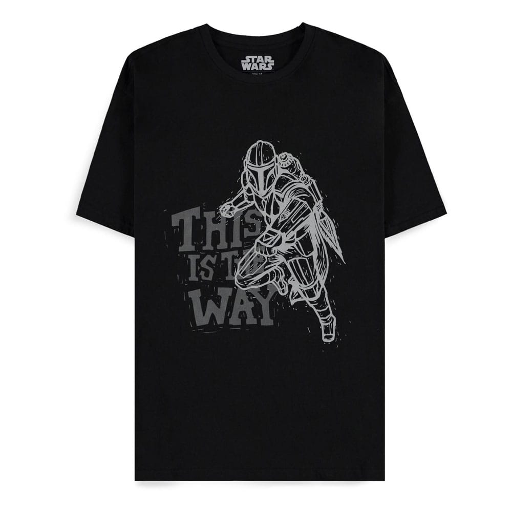 Star Wars The Mandalorian T-Shirt Mandalorian Größe L - Smalltinytoystore