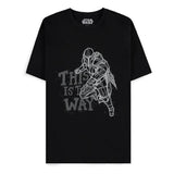 Star Wars The Mandalorian T-Shirt Mandalorian Größe S - Smalltinytoystore