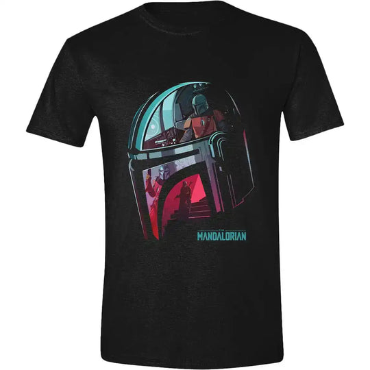 Star Wars The Mandalorian T-Shirt Reflection Größe M - Smalltinytoystore