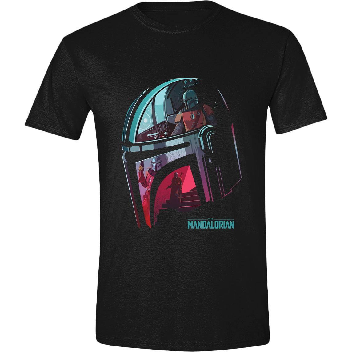 Star Wars The Mandalorian T-Shirt Reflection Größe XXL - Smalltinytoystore