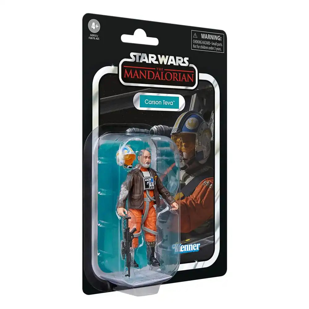 Star Wars: The Mandalorian Vintage Collection Actionfigur Carson Teva 10 cm - Smalltinytoystore