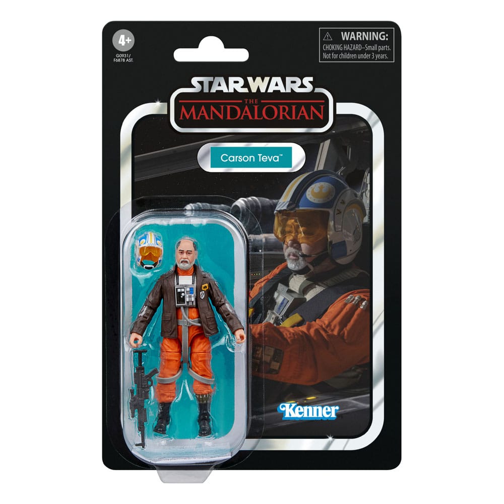 Star Wars: The Mandalorian Vintage Collection Actionfigur Carson Teva 10 cm - Smalltinytoystore