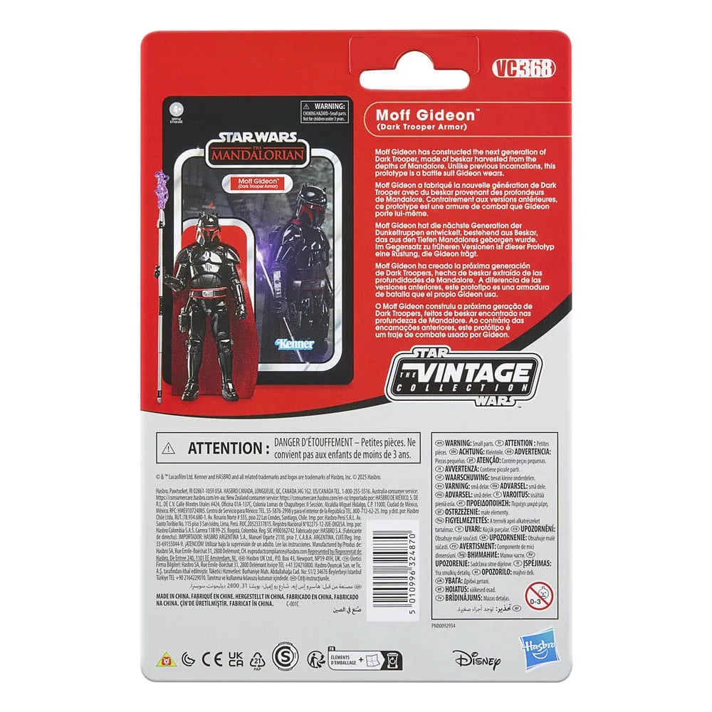 Star Wars: The Mandalorian Vintage Collection Actionfigur Moff Gideon (Dark Trooper Armor) 10 cm - Smalltinytoystore