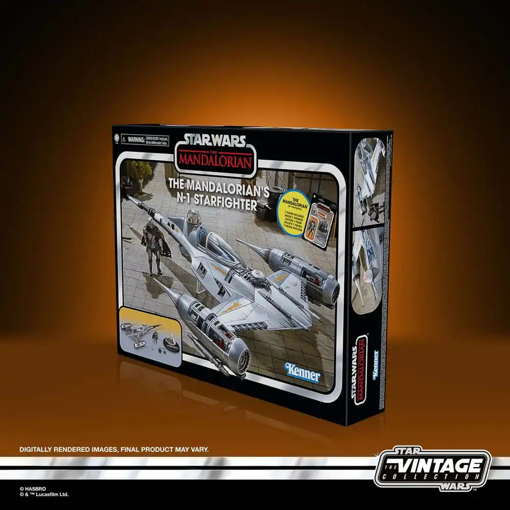 Star Wars The Mandalorian Vintage Collection Fahrzeug The Mandalorian's N-1 Starfighter - Smalltinytoystore