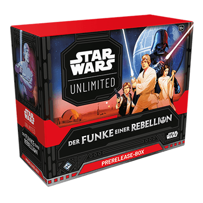 Star Wars Unlimited Der Funke einer Rebellion PRERELEASE BOX DE - Smalltinytoystore