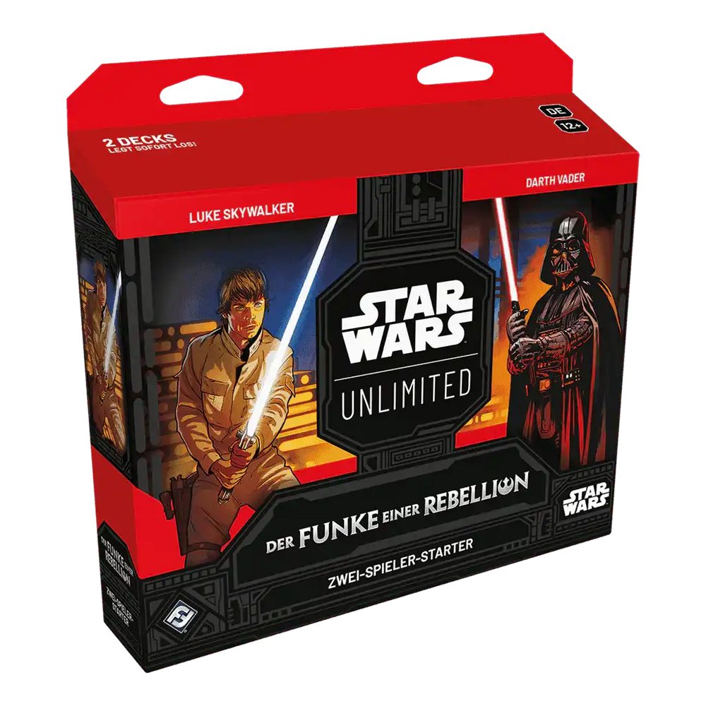 Star Wars Unlimited Der Funke einer Rebellion Zwei-Spieler-Starter DE - Smalltinytoystore