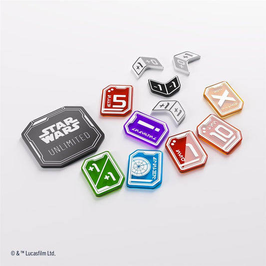 Star Wars Unlimited Gamegenic Acrylic Tokens - Smalltinytoystore