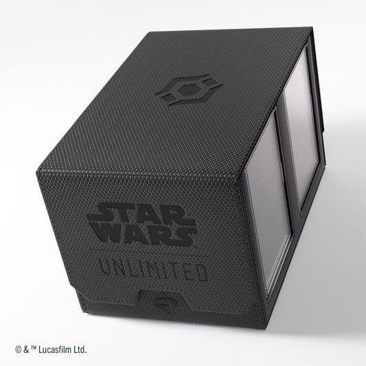 Star Wars Unlimited GAMEGENIC DOUBLE DECK POD BLACK - Smalltinytoystore