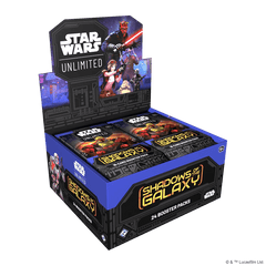 Star Wars Unlimited SHADOWS OF THE GALAXY BOOSTER DISPLAY 24 Stck DE - Smalltinytoystore