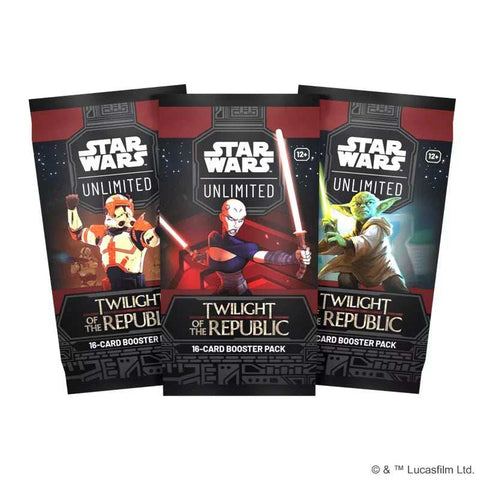 Star Wars Unlimited - Twilight of the Republic Booster Display (24 Booster) - Deutsch