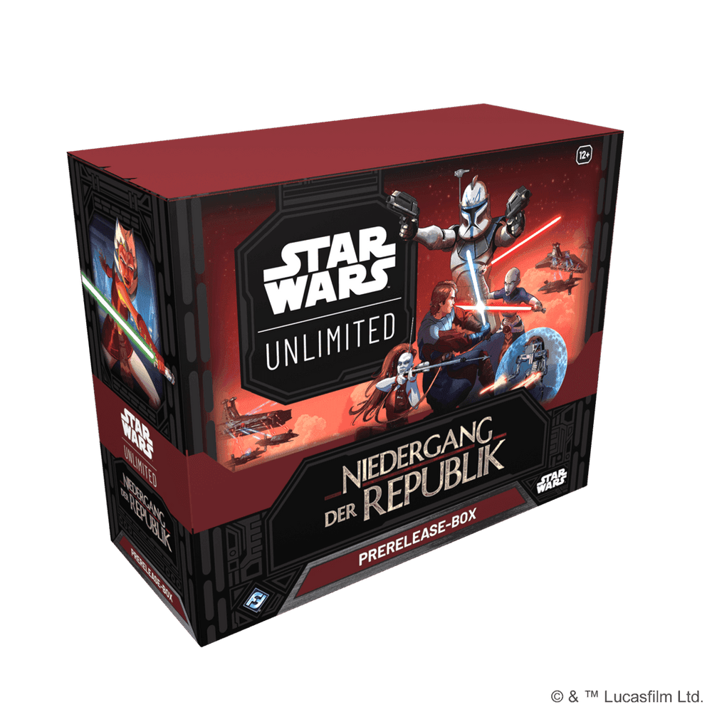 Star Wars Unlimited - Twilight of the Republic Prerelease Box - Deutsch - Smalltinytoystore