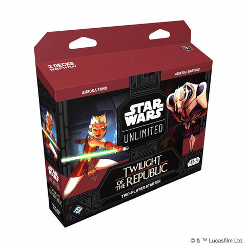 Star Wars Unlimited - Twilight of the Republic Zwei-Spieler Starter Set Deutsch