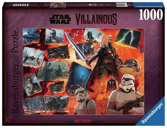 Star Wars Villainous Puzzle Moff Gideon (1000 Teile) - Beschädigte Verpackung - Smalltinytoystore