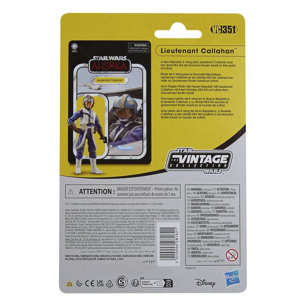 Star Wars Vintage Collection Ahsoka Lieutenant Callahan 10 cm - Smalltinytoystore
