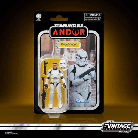 Star Wars Vintage Collection Andor Clone Trooper (Phase II Armor) 10 cm - Smalltinytoystore
