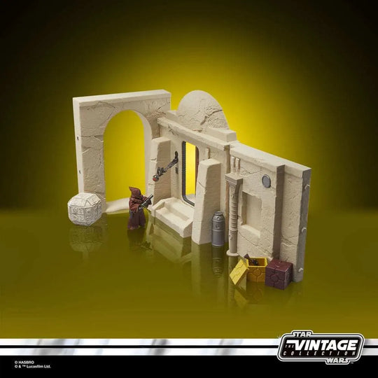 Star Wars Vintage Collection Episode IV Playset Streets of Mos Eisley mit Jawa - Smalltinytoystore