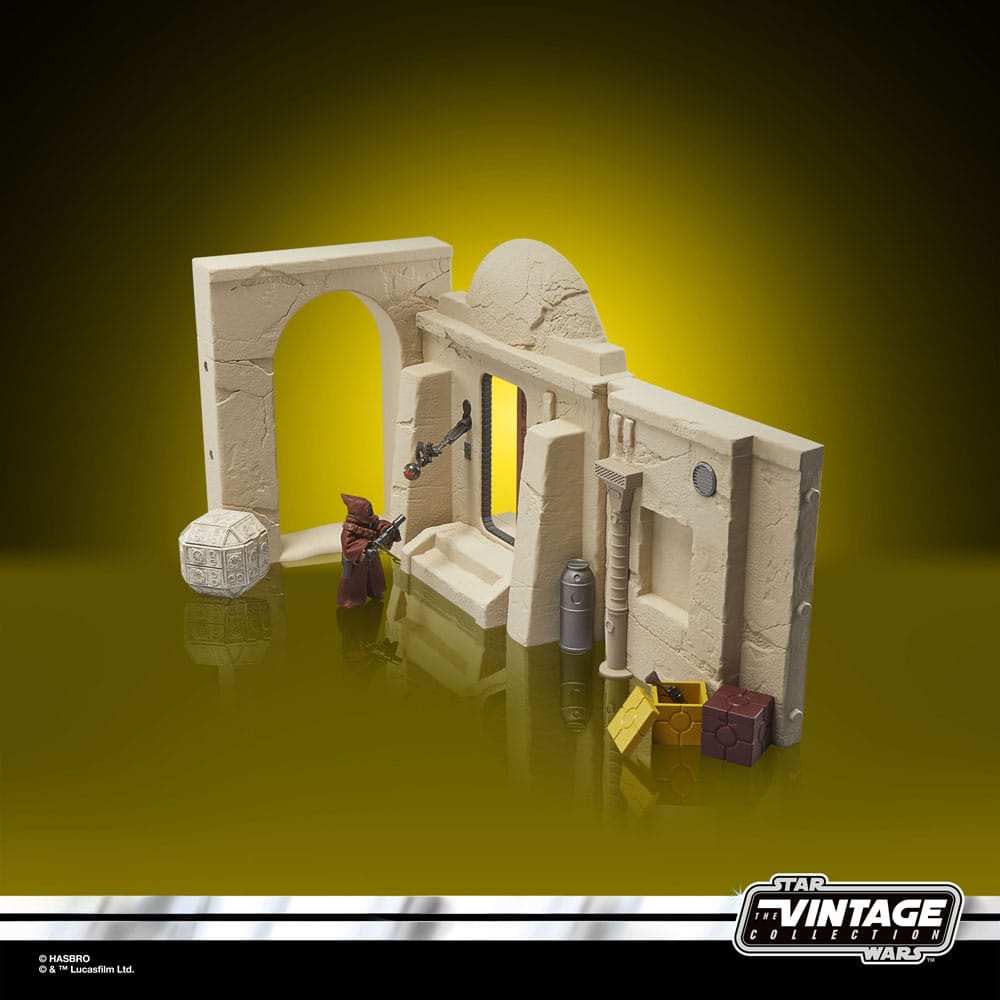 Star Wars Vintage Collection Episode IV Playset Streets of Mos Eisley mit Jawa - Smalltinytoystore