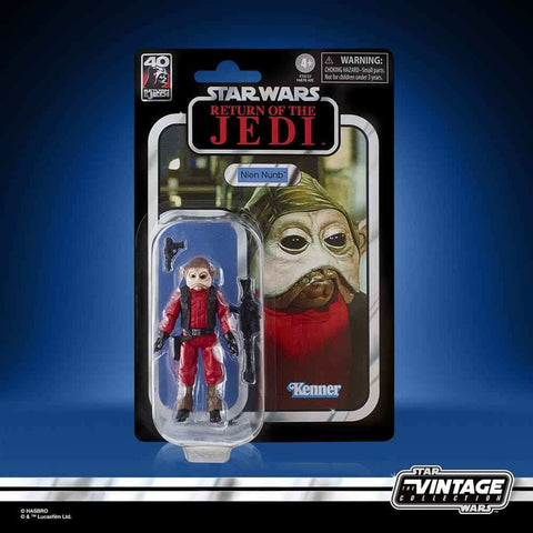 Star Wars Vintage Collection Episode VI 40th Anniversary Nien Nunb 10 cm - Smalltinytoystore