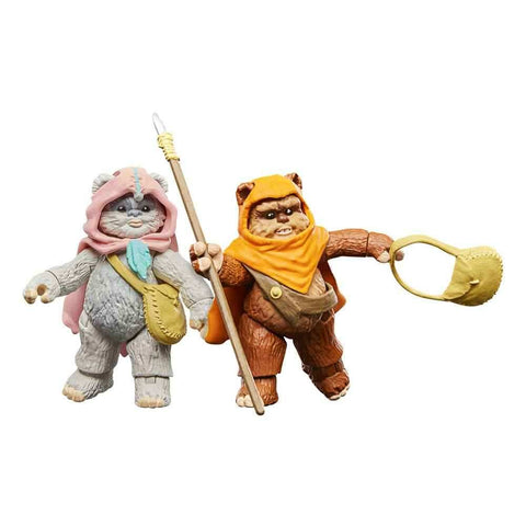 Star Wars Vintage Collection Ewoks Wicket W Warrick & Kneesaa 10 cm - Smalltinytoystore