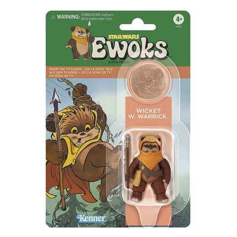 Star Wars Vintage Collection Ewoks Wicket W Warrick & Kneesaa 10 cm - Smalltinytoystore