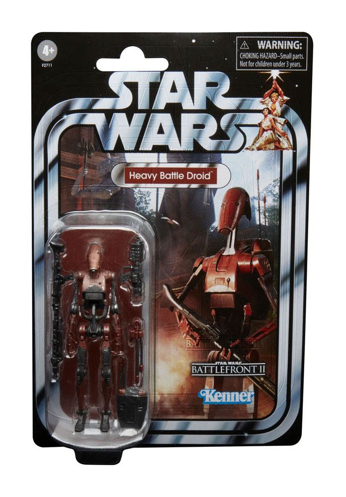 Star Wars Vintage Collection Gaming Greats Actionfigur 2021 Heavy Battle Droid (Battlefront II) - Smalltinytoystore