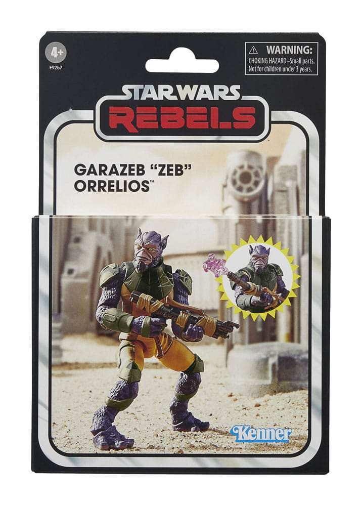 Star Wars Vintage Collection Rebels Garazeb Zeb Orrelios Deluxe 10 cm - Smalltinytoystore