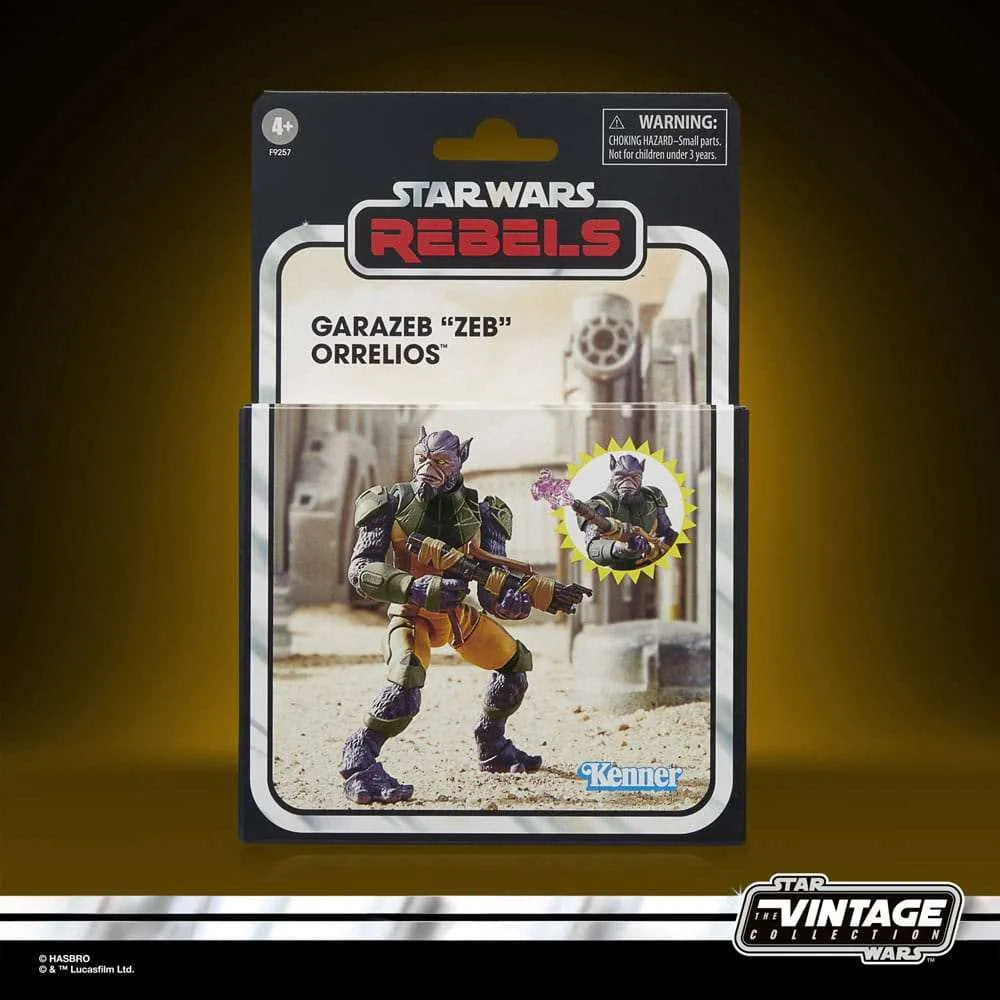 Star Wars Vintage Collection Rebels Garazeb Zeb Orrelios Deluxe 10 cm - Smalltinytoystore