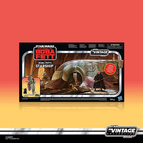 Star Wars Vintage Collection The Book of Boba Fett Fahrzeug Boba Fett's Starship - Smalltinytoystore