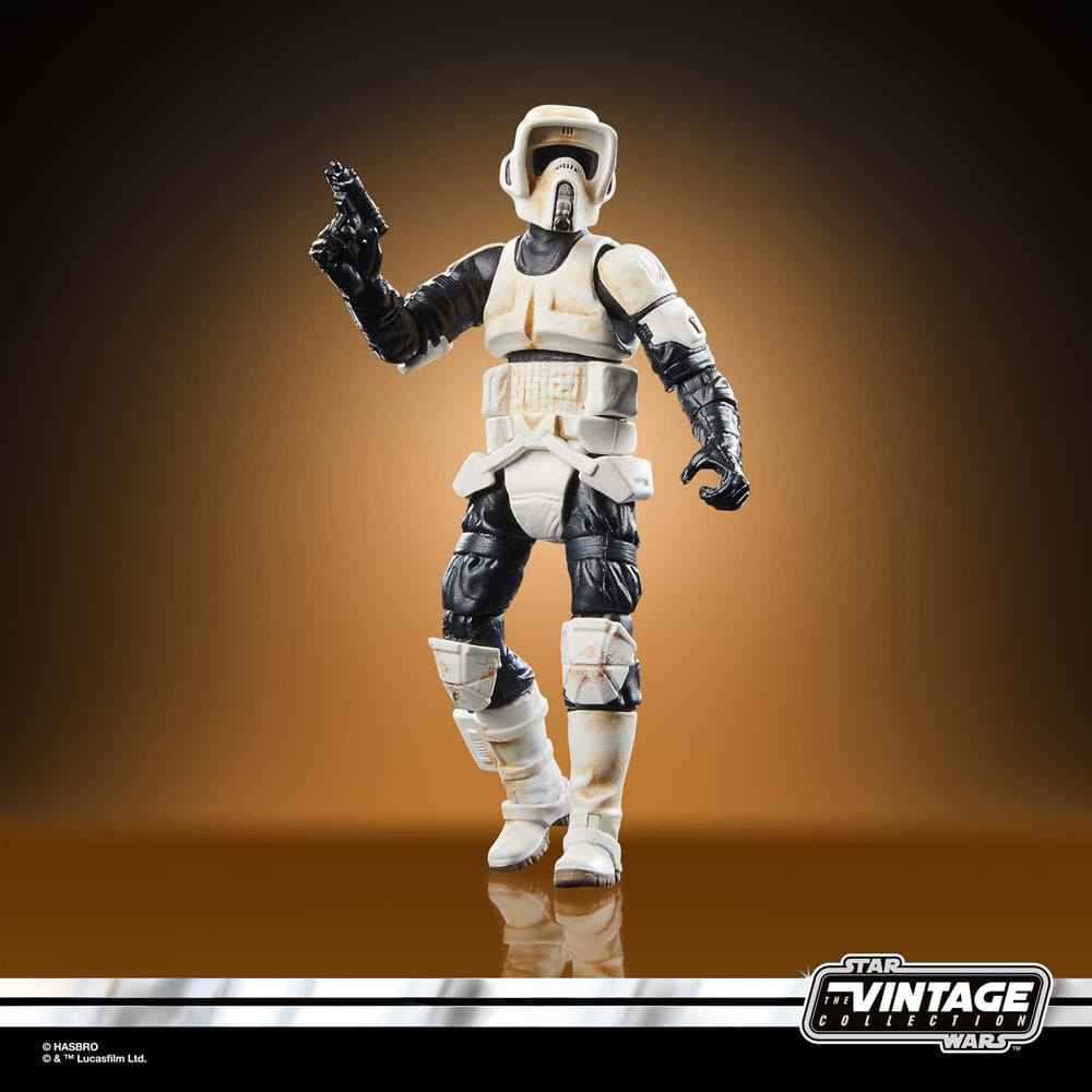 Star Wars Vintage Collection The Mandalorian Fahrzeug mit Figuren Speeder Bike with Scout Trooper & Grogu - Smalltinytoystore