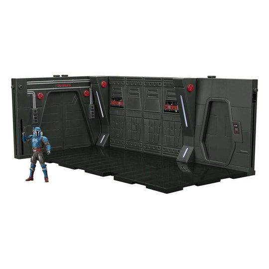 Star Wars Vintage Collection The Mandalorian Moff Gideon's Imperial Light Cruiser Hallway mit Mandalorian Privateer Actionfigur 10 cm - Smalltinytoystore