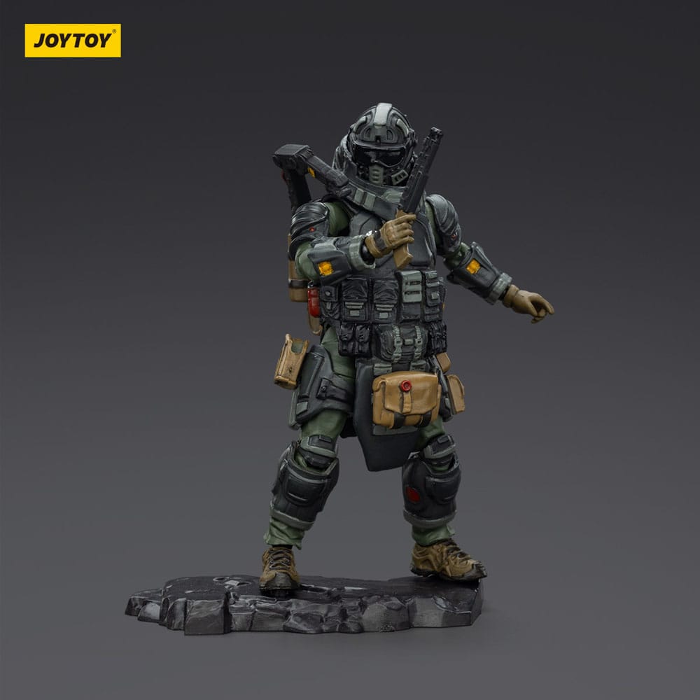 Steel Ride Corps Dark Source Actionfigur Assaulter Volok 7 cm - Smalltinytoystore