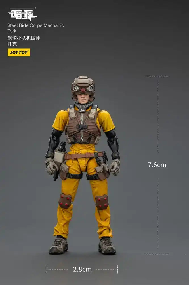 Steel Ride Corps Dark Source Actionfigur Mechanic Tork 7 cm - Smalltinytoystore