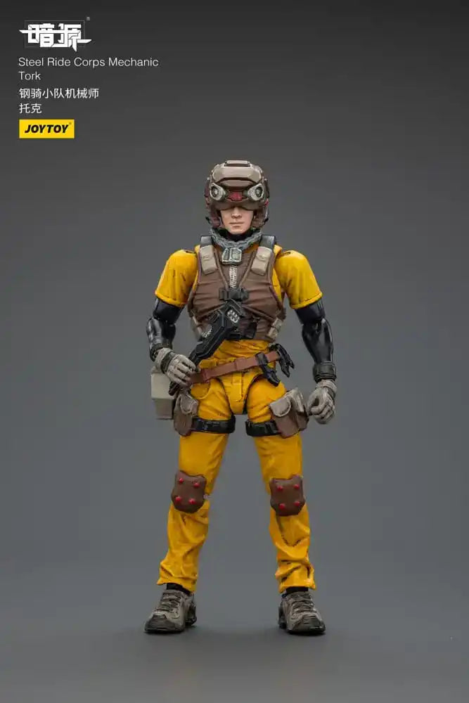 Steel Ride Corps Dark Source Actionfigur Mechanic Tork 7 cm - Smalltinytoystore