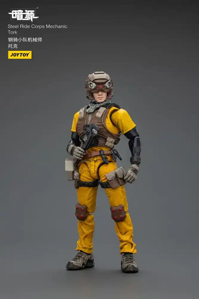 Steel Ride Corps Dark Source Actionfigur Mechanic Tork 7 cm - Smalltinytoystore