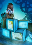 Steins.Gate 0 PVC Statue 1/7 Kurisu Makise With LED Light-Up Feature 21 cm - Smalltinytoystore