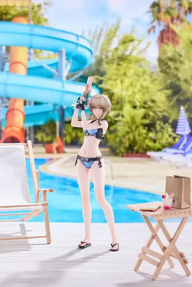 Steins Gate PVC Statue 1/7 Suzuha Amane: Swimsuit Ver. 26 cm - Smalltinytoystore